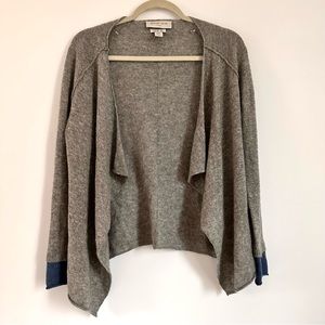 CASHMERE Open Front Cardigan